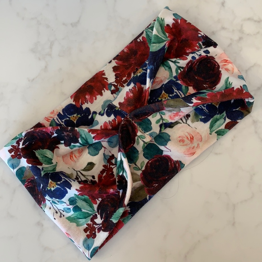 Floral Headband — foldable, multiple styles.